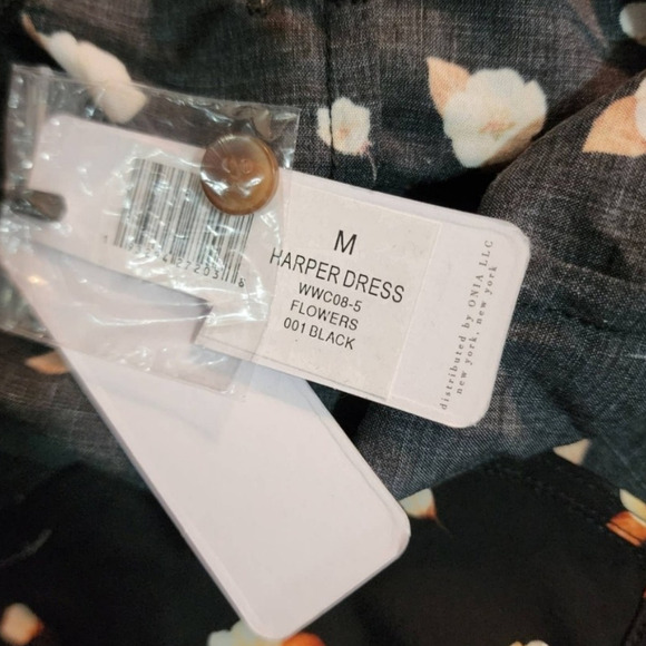 NWT WEWOREWHAT Harper Dress in Black Size medium - Picture 4 of 6